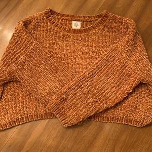 Billabong orange sweater.